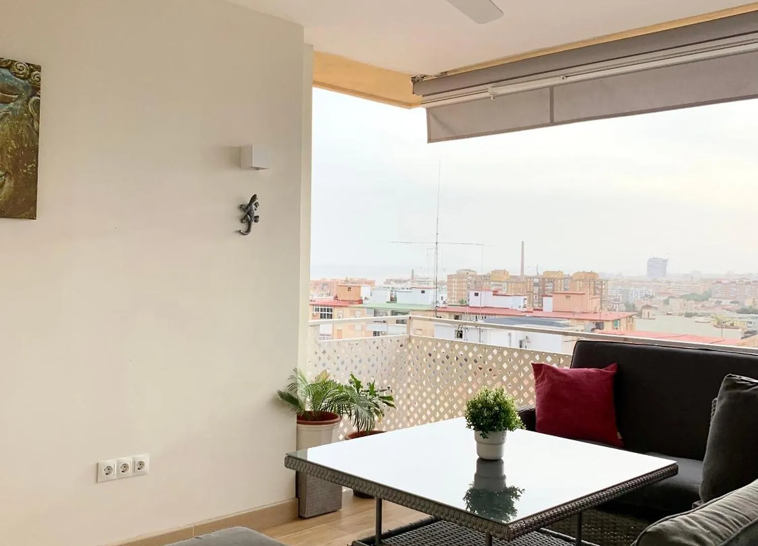 شقة Atico Huelin Playa مالقة إسبانيا